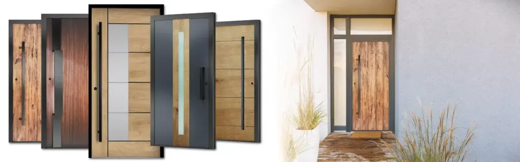 تركيب أبواب ألمنيوم وخشب