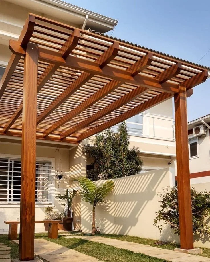 تركيب برجولات فى الشارقة ودبي - شركة مكة - 971506658719 6 تركيب برجولات خشبية