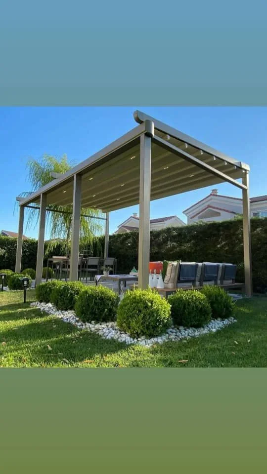 تركيب برجولات فى الشارقة ودبي - شركة مكة - 971506658719 17 برجولات حدائق