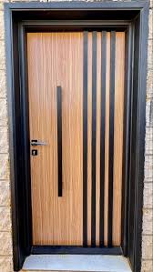 باب خشب والمنيوم