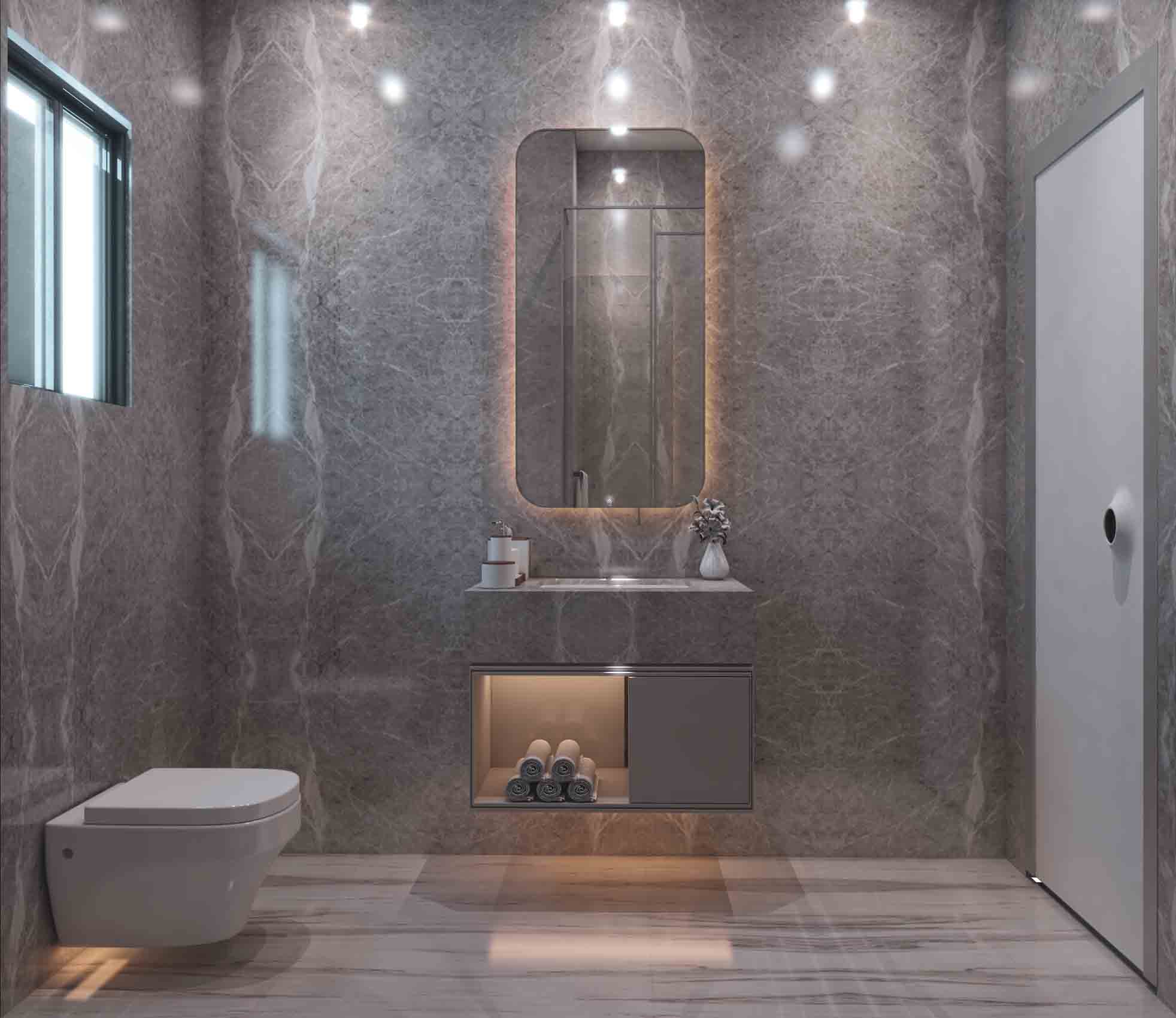 تشطيب حمامات فى دبي - أحدث ديكورات 2026 - شركة مكة 59 تصاميم حديثة للحمامات