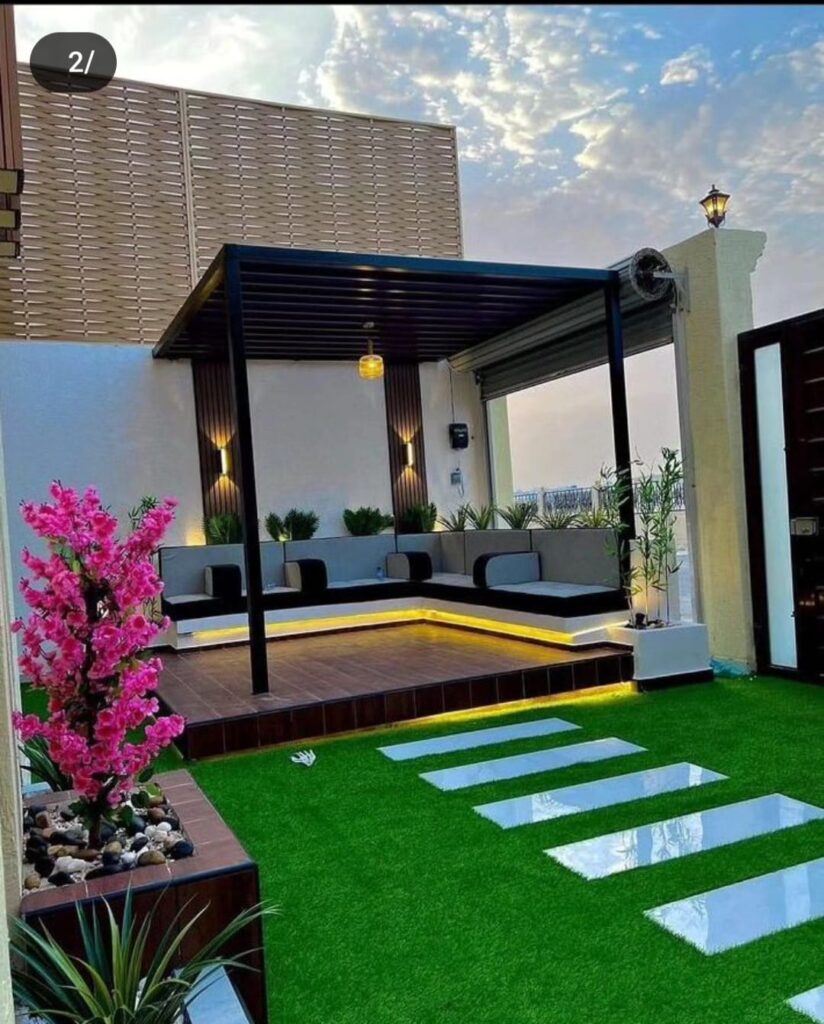 تنسيق حدائق فى الشارقة - شركة مكة 971506658719 136 تصميم-حدائق-منزلية