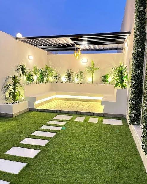 تركيب عشب صناعى