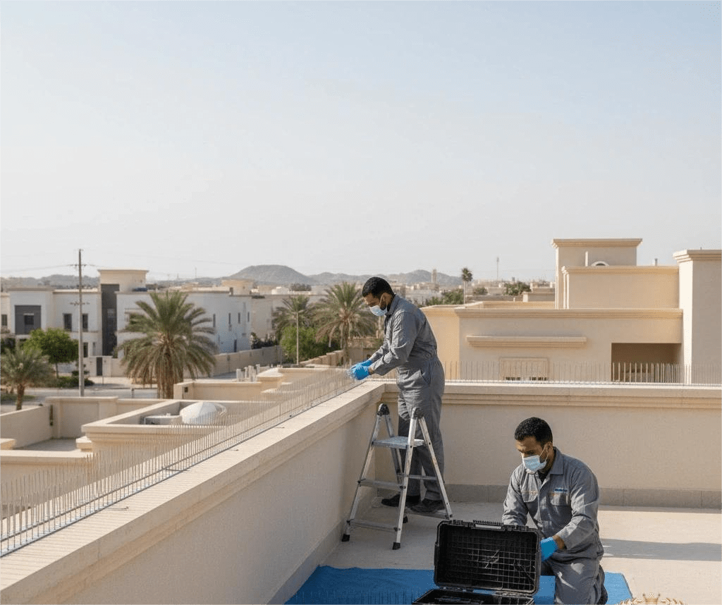 طرق طرد الحمام من المنزل والنوافذ بشكل نهائي