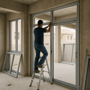 تصليح ابواب المنيوم فى دبي | شركة مكة 971506658719