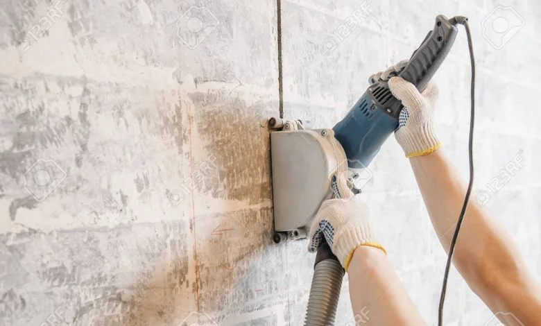 قص جدران وحوائط