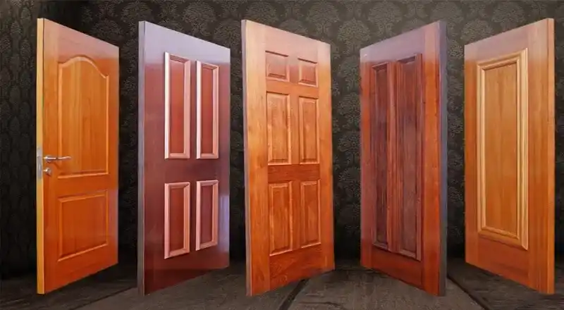 افضل انواع الخشب للابواب الخارجية