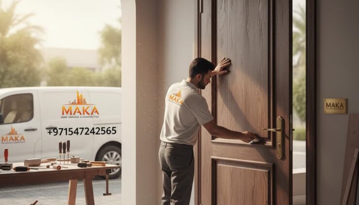 نجار ابواب خشبية في دبي | شركة مكة +971547242565